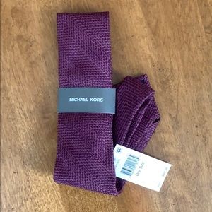 NWT Michael Kors Purple Necktie/Tie 💜